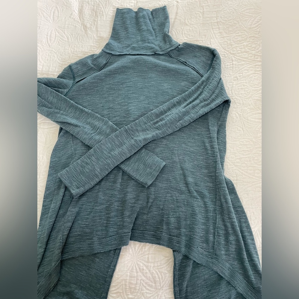 We the Free split back turtleneck sweater top